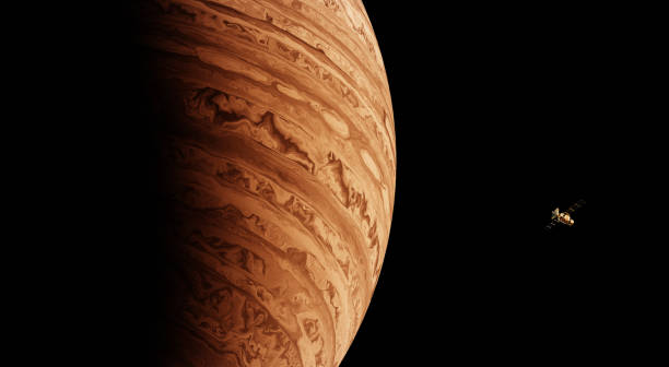 istock Gas giant planets in deep space. 3d animation 1603678063