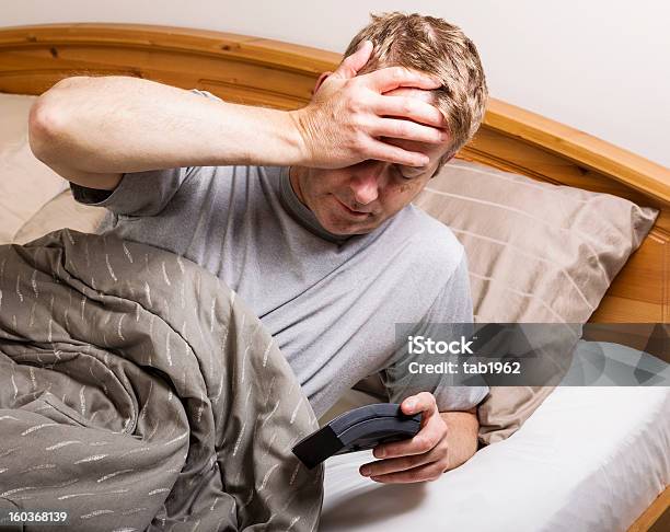 Too Early For Work Stock Photo - Download Image Now - Adult, Adults Only, Bed - Furniture