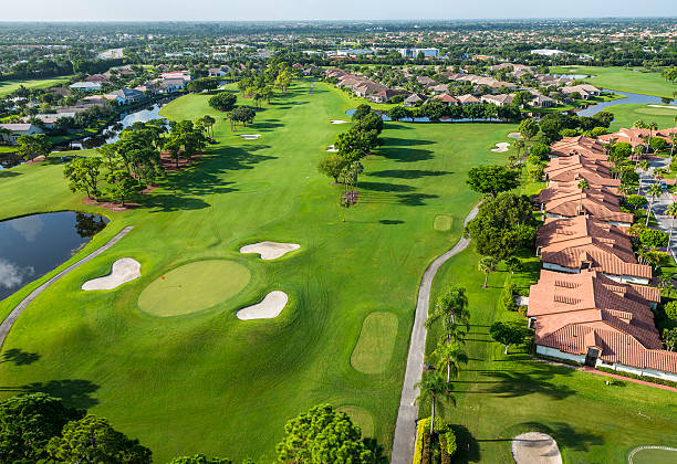 istock aerial view of nice florida golf course 160368157