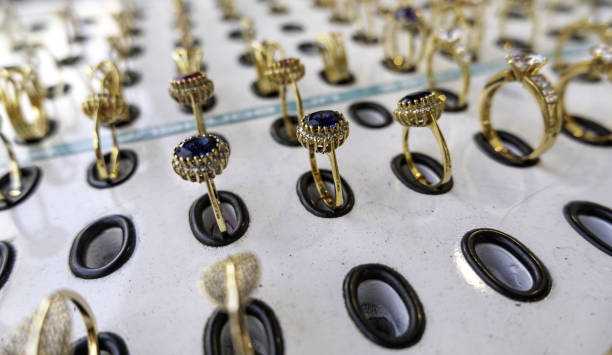 istock Gold and diamond rings 1603693666