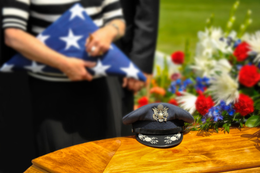 Honoring a World War Two veteran who has died