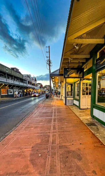 istock View down front street in Lahaina Maui Hawaii 1603706709