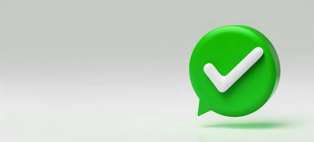 istock Green yes check mark or tick icon 1603715330