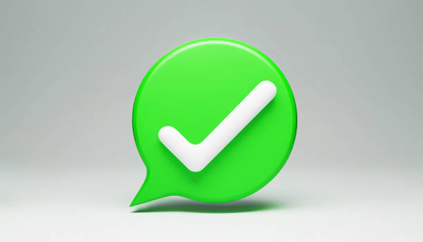 istock Green yes check mark or tick icon 1603715339
