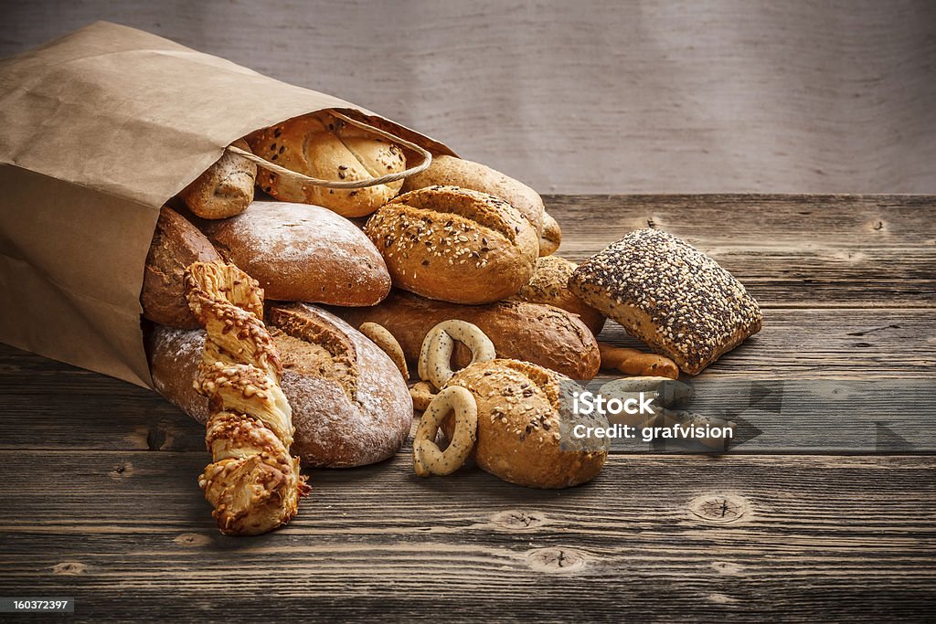 Prodotti da forno - Foto stock royalty-free di Pane