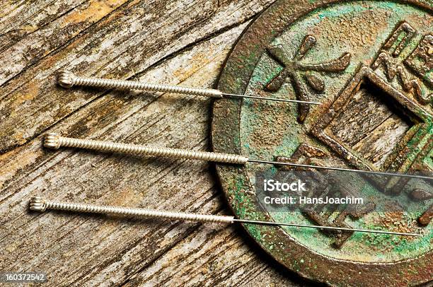 Acupuncture Needles Stock Photo - Download Image Now - Acupuncture, Acupuncture Needle, Backgrounds