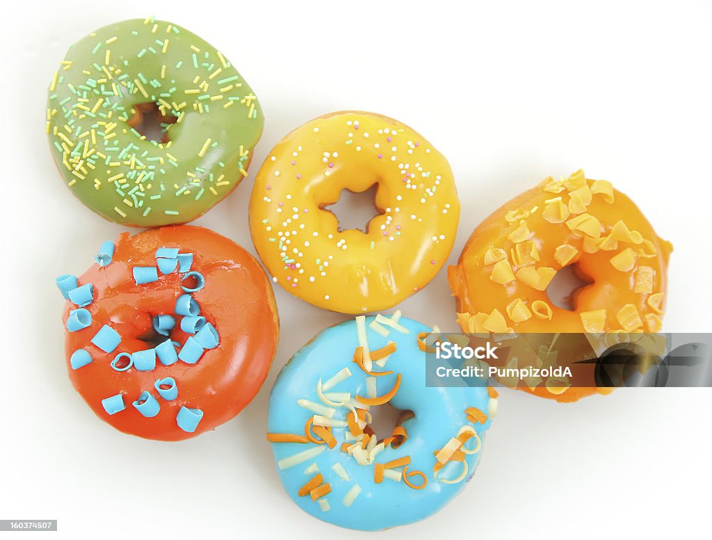 sweet donuts - Royalty-free Alimentação Não-saudável Foto de stock