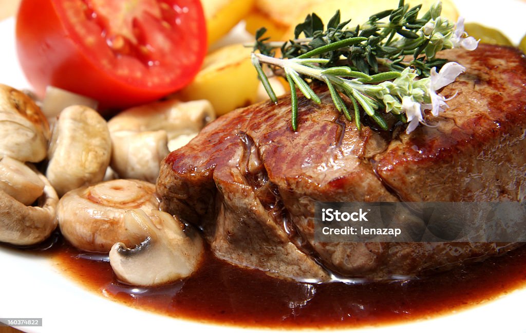 Chateaubriand-steak - Lizenzfrei Filet Mignon Stock-Foto