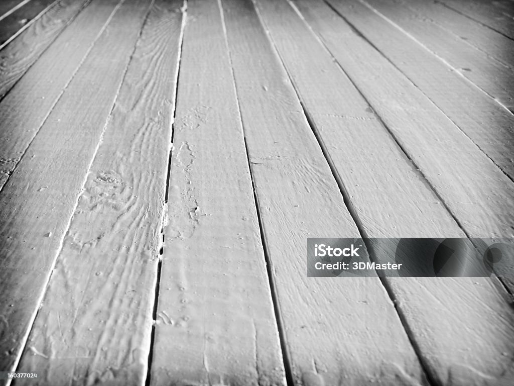 Blanco, piso de madera - Foto de stock de Anticuado libre de derechos