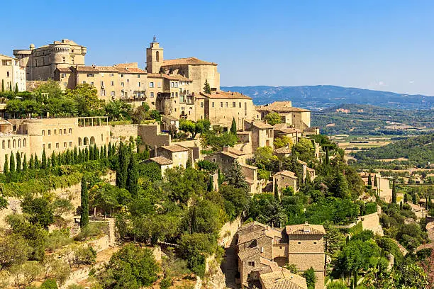 Gordes medieval village in Southern France (Provence)