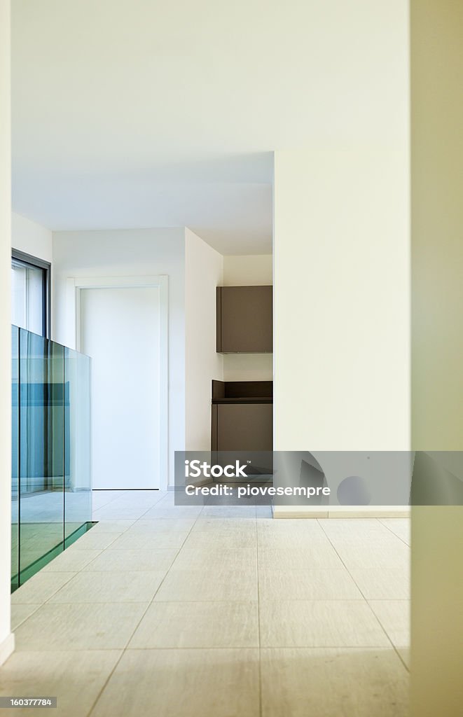Neue leere Wohnung, passage - Lizenzfrei Architektur Stock-Foto