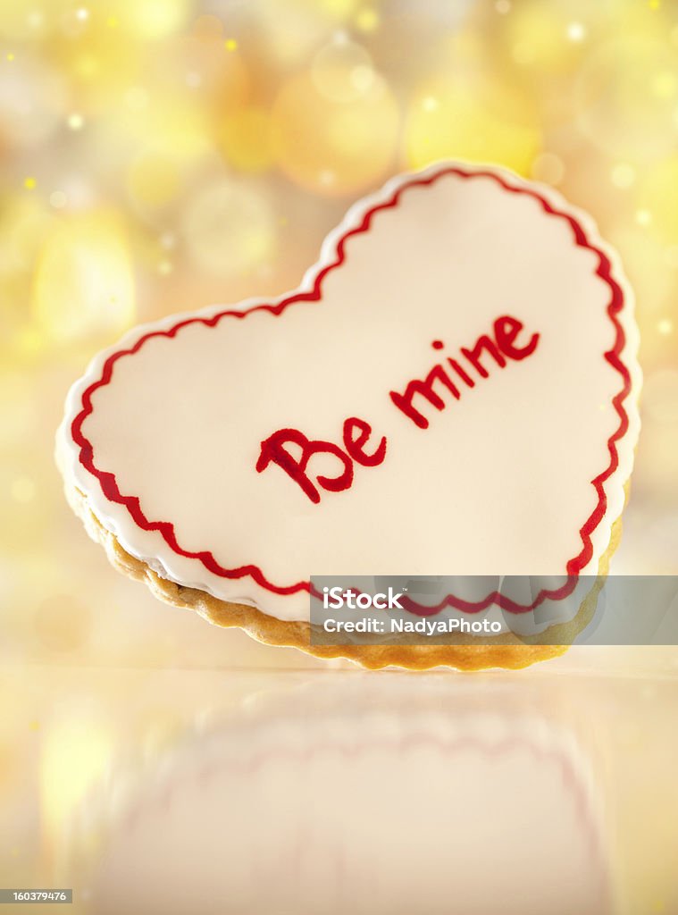 Valentine's Cookies - Lizenzfrei Bildschärfe Stock-Foto
