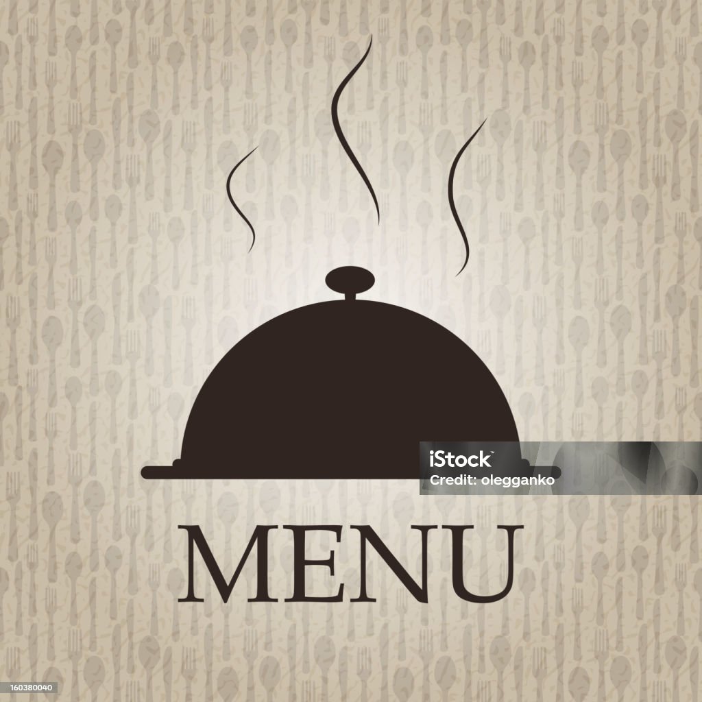 Plantilla de menú de restaurante ilustración vectorial - arte vectorial de Abstracto libre de derechos