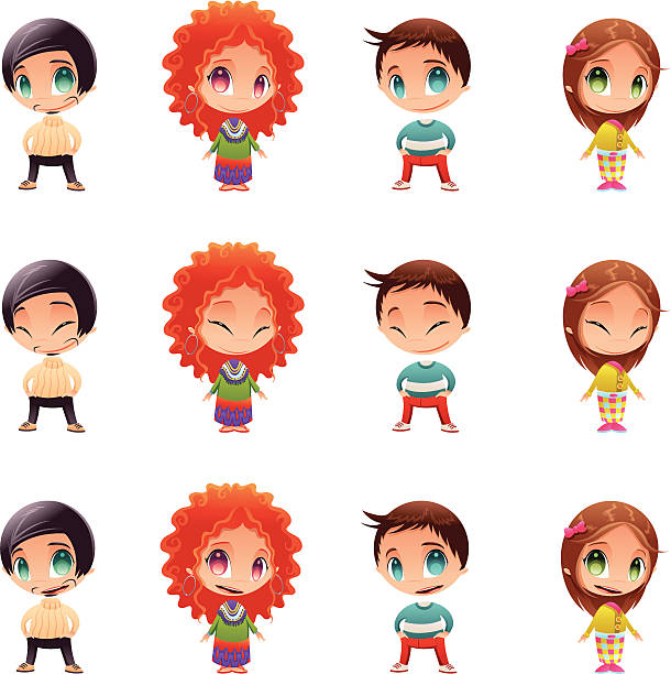 Character Blinking 270+ Child Blinking Stock Illustrations, Royalty-Free Vector Graphics ...