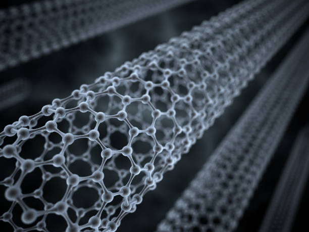 nanotube de carbono - nanotechnology imagens e fotografias de stock