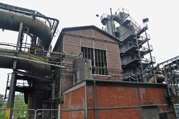 istock Former industry in Duisburg, Germany 1603833621