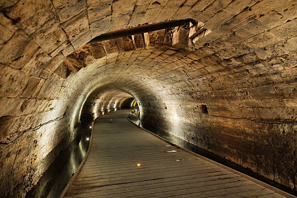 Templar Tunnel in Acco