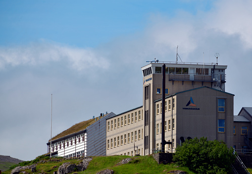 Tórshavn, Streymoy island, Faroe Islands: Centre of Maritime Studies and Engineering (Faroese 'Vinnuháskúlin') - vocational maritime school -  higher education institution offering three year shipmaster, navigator, marine engineer and fire fighting courses as well as other maritime related courses.