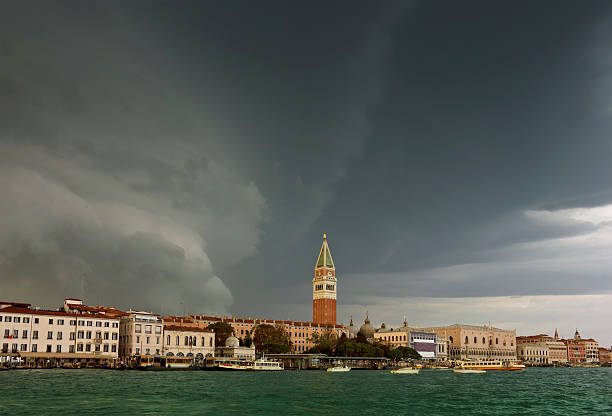 istock Huge Storm at The Grand Canal in Venice 160385807