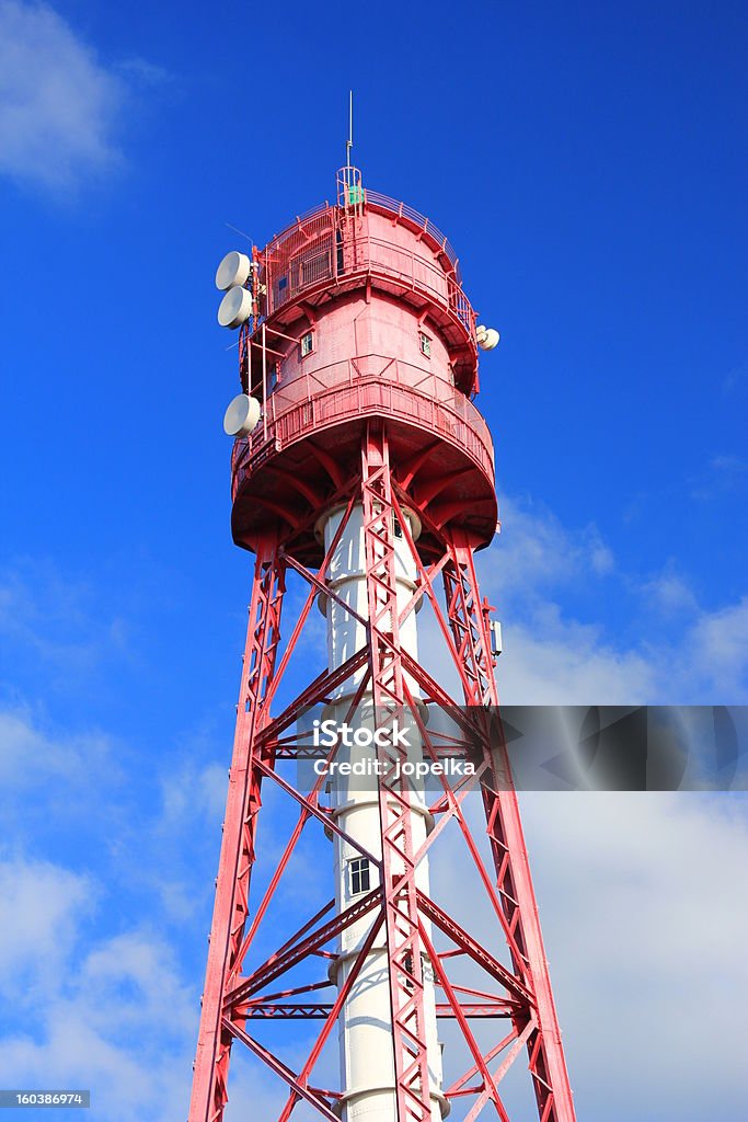 ドイツ Campen 灯台 - チューブのロイヤリティフリーストックフォト