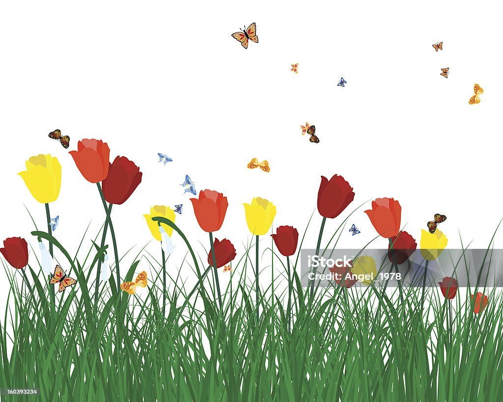 Kolor meadow - Grafika wektorowa royalty-free (Abstrakcja)