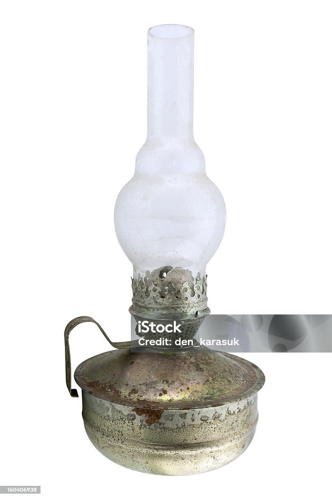 Querosene luminária - Foto de stock de Antigo royalty-free