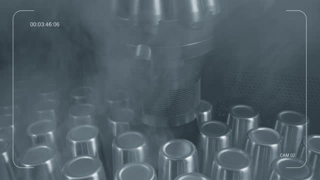 Robot POV Reactor In Cooling Gas