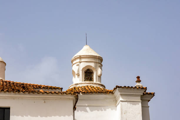istock Skylight of a religious building from the colonial era. 1604156614
