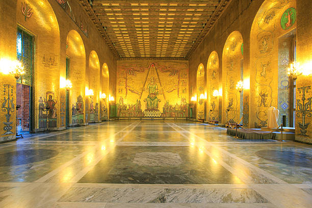 istock Stockholm cityhall ballroom 160421165