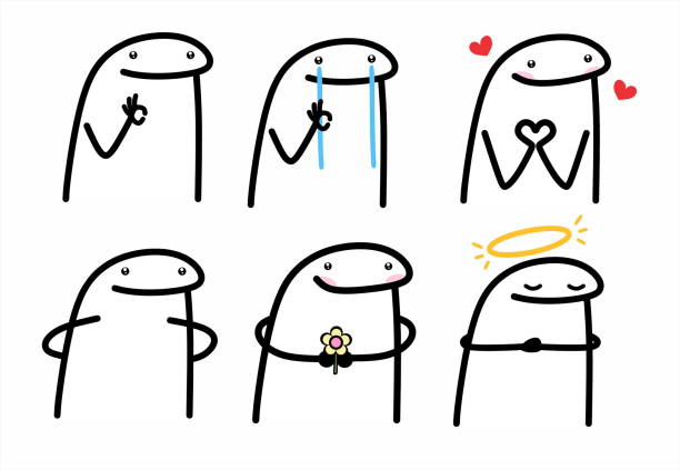 ilustraciones, imágenes clip art, dibujos animados e iconos de stock de meme de internet de flork en diferentes ocasiones - memes muy divertidos