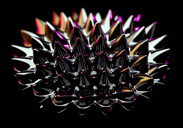 ferrofluid fenómeno - ferrofluid fotografías e imágenes de stock