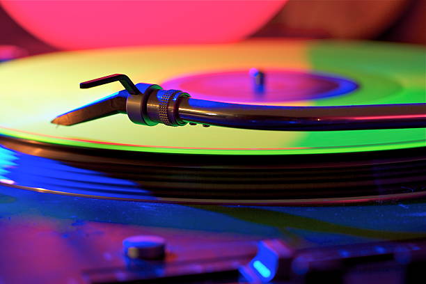 tocadiscos - photography themes musician technology plastic fotografías e imágenes de stock