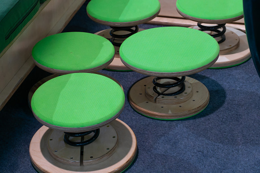 green stool