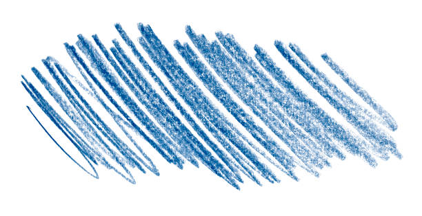 istock blue pencil strokes isolated on white background 1604341235