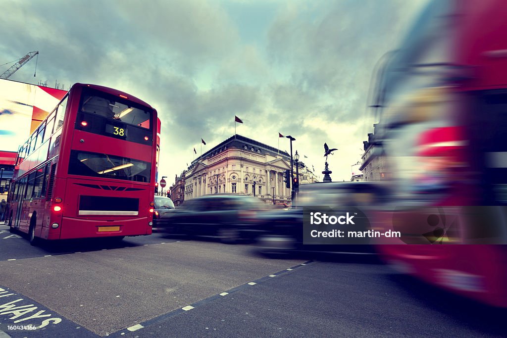 Praça Piccadilly - Royalty-free Londres - Inglaterra Foto de stock