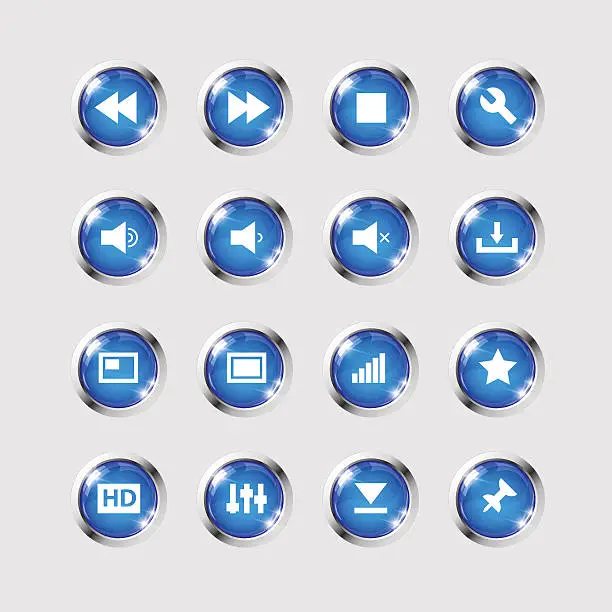 Photo of Media icons collection set