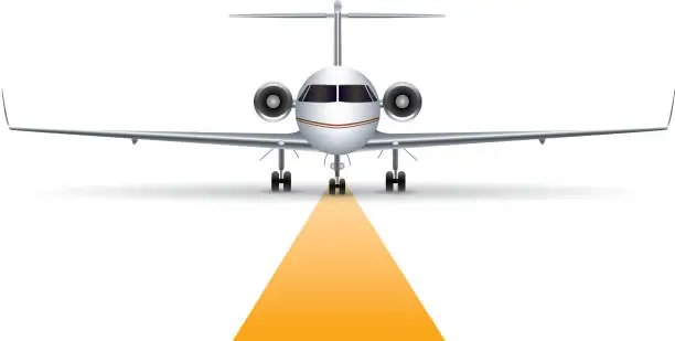 Vector illustration of Airplane