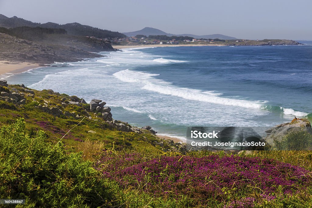 Wilden Stränden in La Coruña - Lizenzfrei Atlantik Stock-Foto