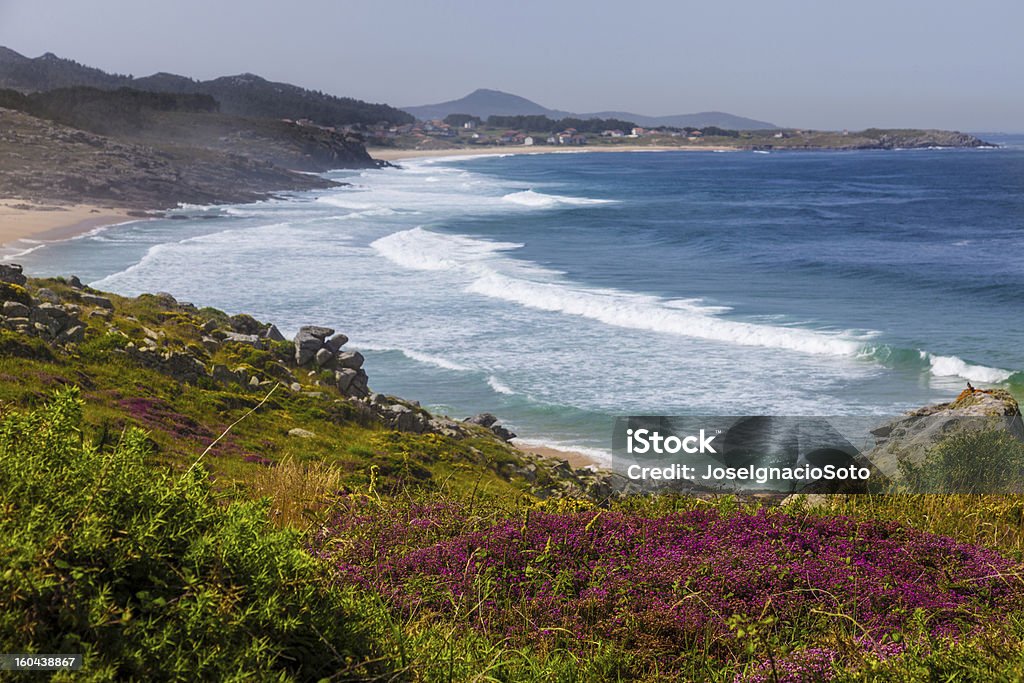Wild praias de La Coruña - Foto de stock de Espanha royalty-free