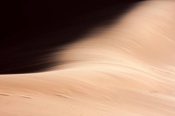 Dunes nel vento - foto stock