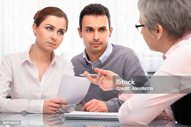 Financial Planning Consultation Stock Photo - Download Image Now - Active Seniors, Adult, Adults Only