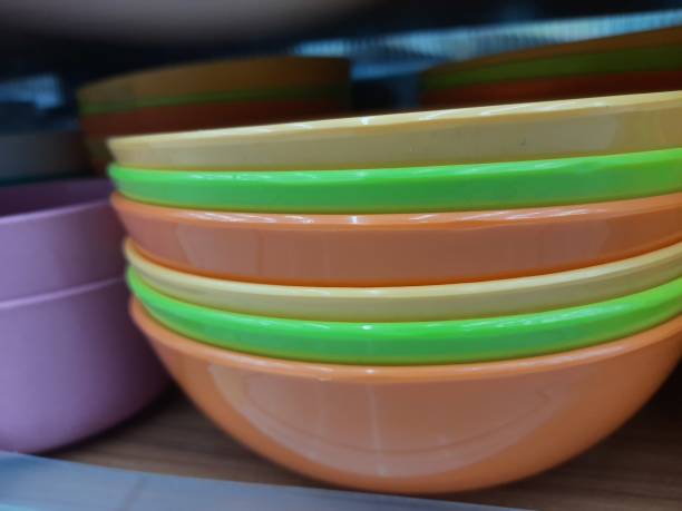 istock pile of colored plates 1604494527
