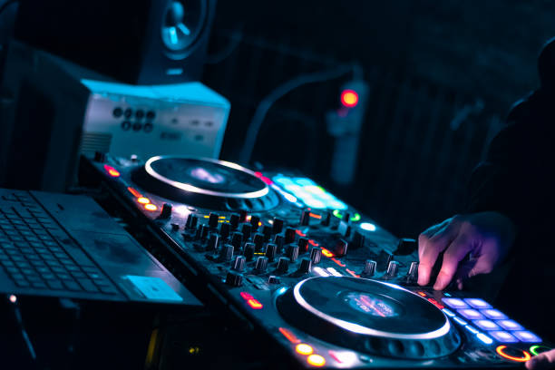 istock colorful home electronic party 1604551425