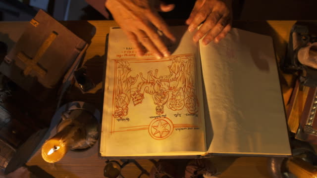 HD: Scribe Examining Sacred Sketches