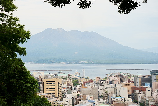 Kagoshima's natural scenery overlooking Sakurajima