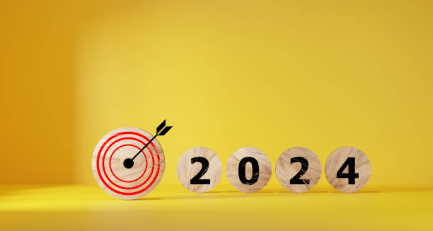 istock Countdown to 2024. Loading year from 2023 to 2024. New year start concept 1604584074