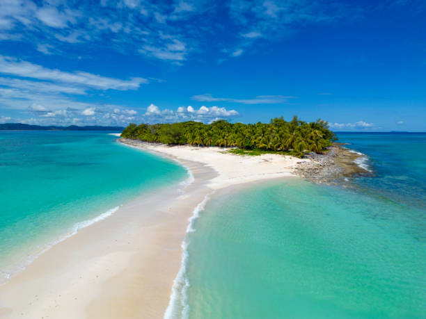 The beautiful islands of Madagascar Nosy Iranja - Near Nosy Be The beautiful islands of Madagascar Nosy Iranja - Near Nosy Be madagascar beach photos stock pictures, royalty-free photos & images