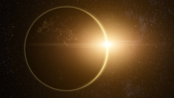 istock Cinematic Planet Earth Rotation Animation 1604637243