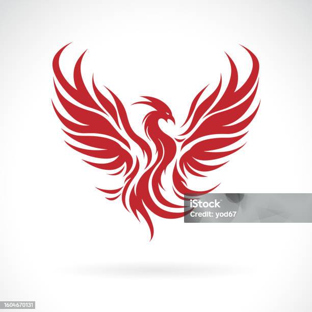 Editable Simple Phoenix Vector Of Phoenix Is Flying On White Background Bird Wild Animals Easy ...