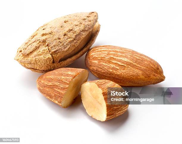 Almond Stock Photo - Download Image Now - Almond, Cross Section, Crushed